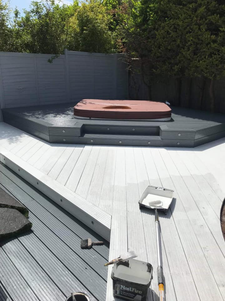 decking painting